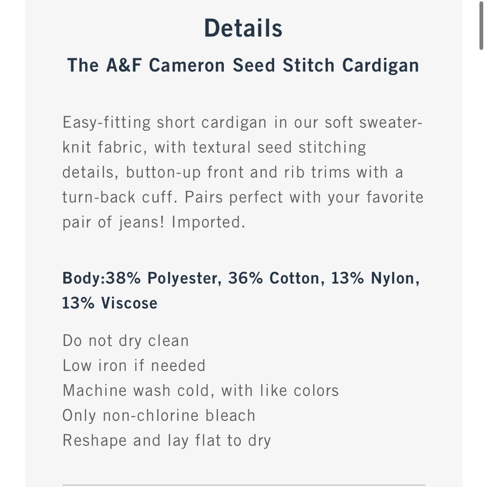 Abercrombie & Fitch Brown Cardigan Sweater - Picture 6 of 10